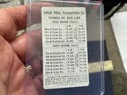 Celluloid Lehigh Transportation Bus Advertising Schedule Picturing Early Bus — photo 3