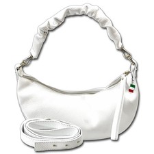 Florence Citytasche Umhängetasche Echtleder Damen weiß OTF830W