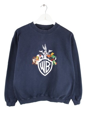 Warner Bros 00s Looney Tunes Family Sweater Blau XS Herren