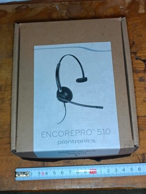 1x Plantronics EncorePro HW510 Headset Kopfhörer kabelgebunden Neu