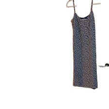 Reformation Slip Dress  Size UK 10 Blue  Floral Sleeveless Made In USA Summer