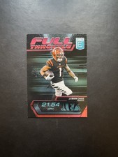 2024 Panini Donruss Elite - Full Throttle Ja'Marr Chase #9 Pink