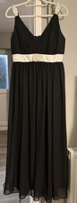 Lovely Ladies Size 14 Maxi Dress Black