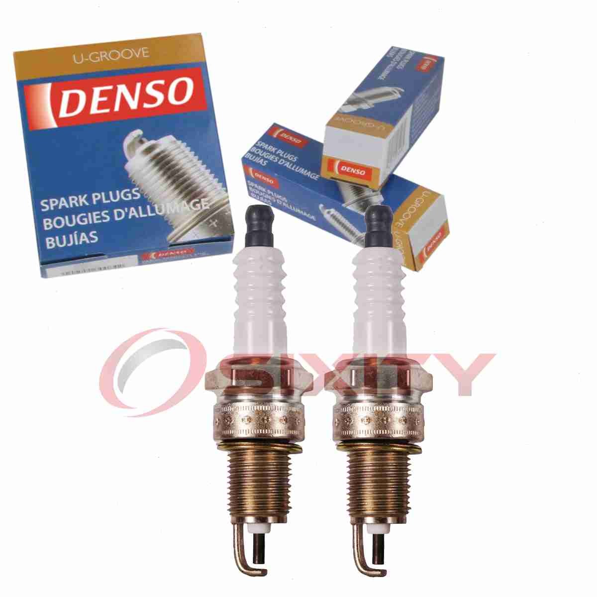 2 pc DENSO 3002 Standard U-Groove Spark Plugs for J16BR-U11 6334 Ignition ym