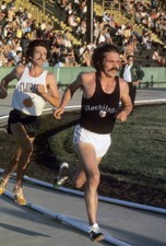 Old Large Photo Of American Athletics Running Champion Steve Prefontaine No 7