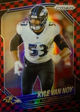 2025 Panini Prizm - Kyle Van Noy Red & Black Checkerboard Prizm (RC) SHORT PRINT
