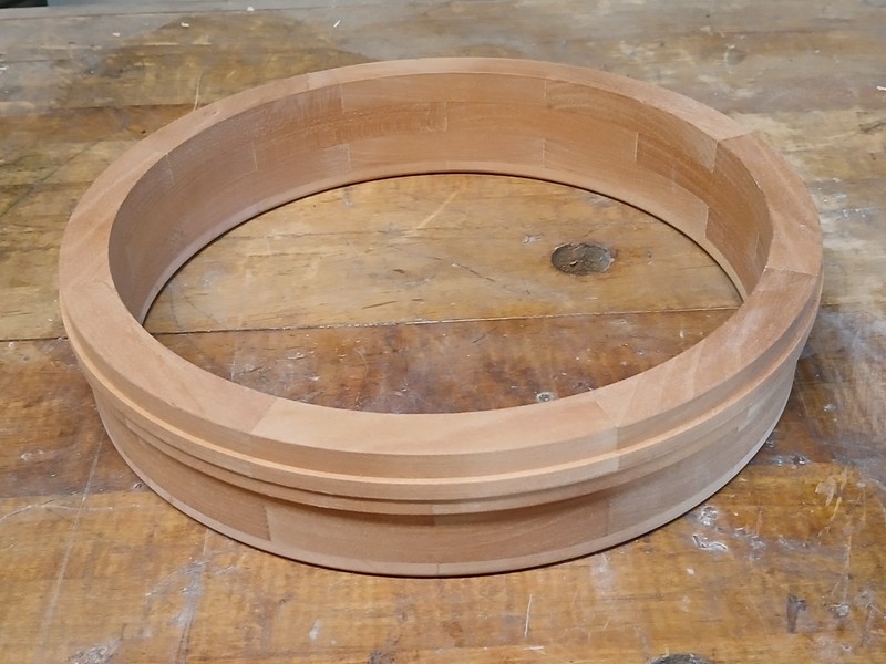 North American Cherry Block Banjo Rim
