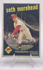 1959 Topps - Seth Morehead #253 Gray Back (RC)