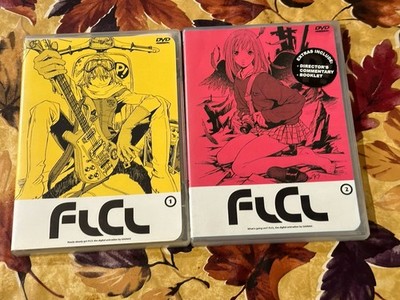 FLCL lot Vol. 1 & 2 Fooly Cooly Japanese Animation Duel Languages