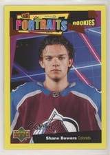 2020-21 Upper Deck UD Portraits Rookies Gold 52/99 Shane Bowers #P-73 0zu