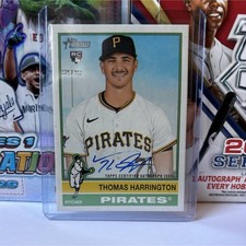 2025 Topps Heritage Thomas Harrington Rookie Real One Autograph #ROA-HA