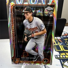 2025 Topps Chrome Update Series Coby Mayo RC Rookie #USC94 Ray Wave Refractor