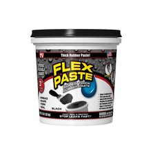 Flex Seal PFSBLKR32 Flex Paste 3 Lb Tub Black