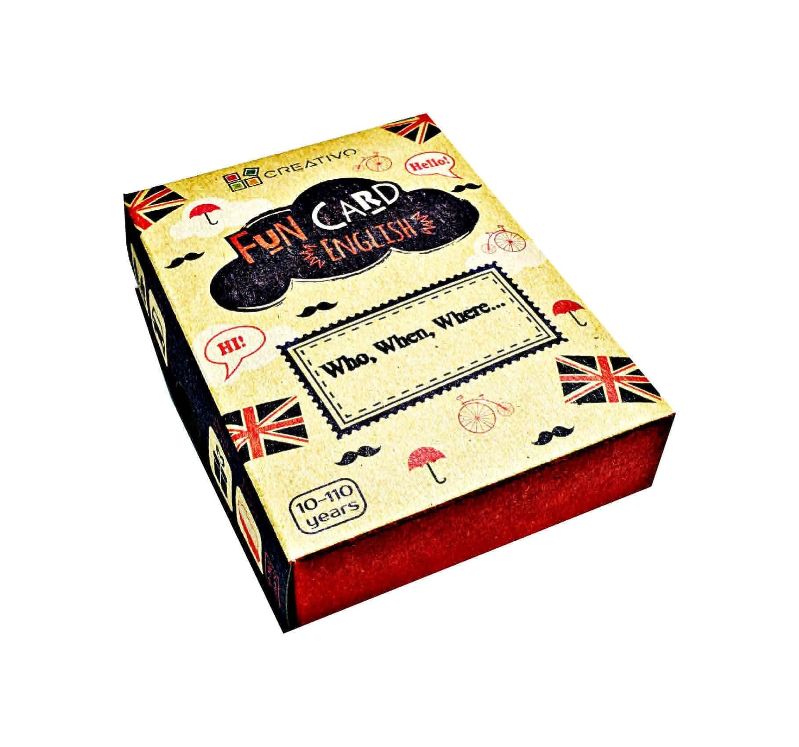 9788366122406 Fun Card English Who When Where Creativo 4190₽