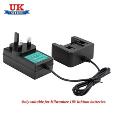 Charger For Milwaukee 18V Li-ion Battery M18 M18B4 M18B5 C18PD M18BX 48-11-1850