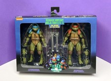 NECA TMNT II  Secret of the Ooze - Leonardo & Raphael 7  Action Figure 2-Pack