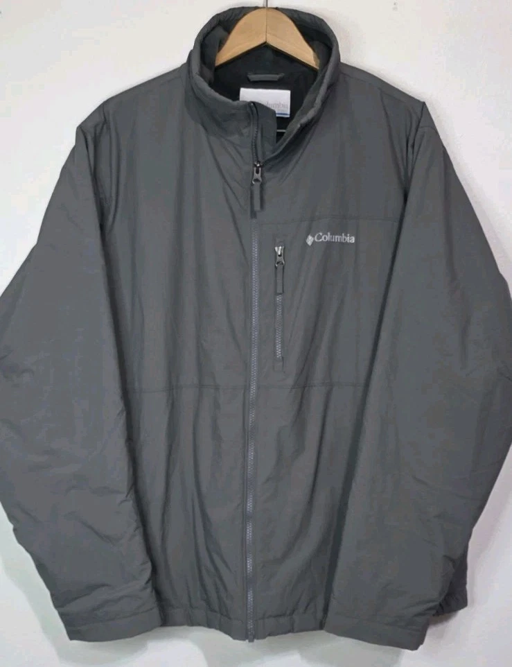 Columbia Whirlibird V Interchange Jacket Sportswear Gray XL Thick Coat Snow EUC