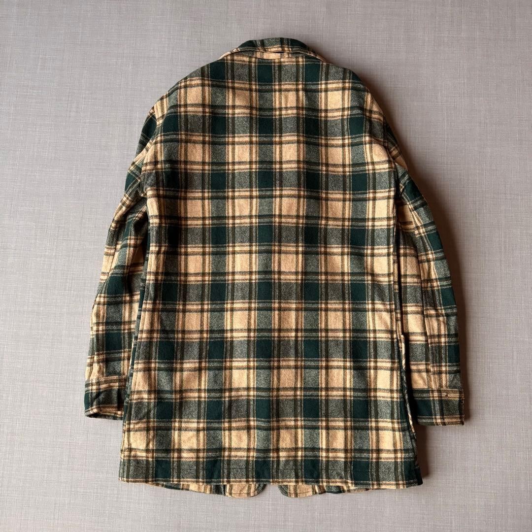 Pendleton 70s Wool Tailored Jacket S Brown Vintag… - image 10