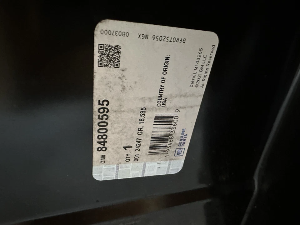 Panel de techo genuino GM 8485595 2021-2024 Chevrolet Tahoe Foto 2 de 2