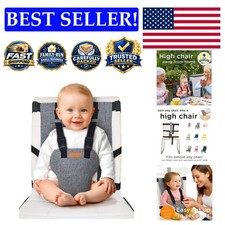 Universal Fit Portable Baby High Chair - Perfect for Vacations  Family Visits