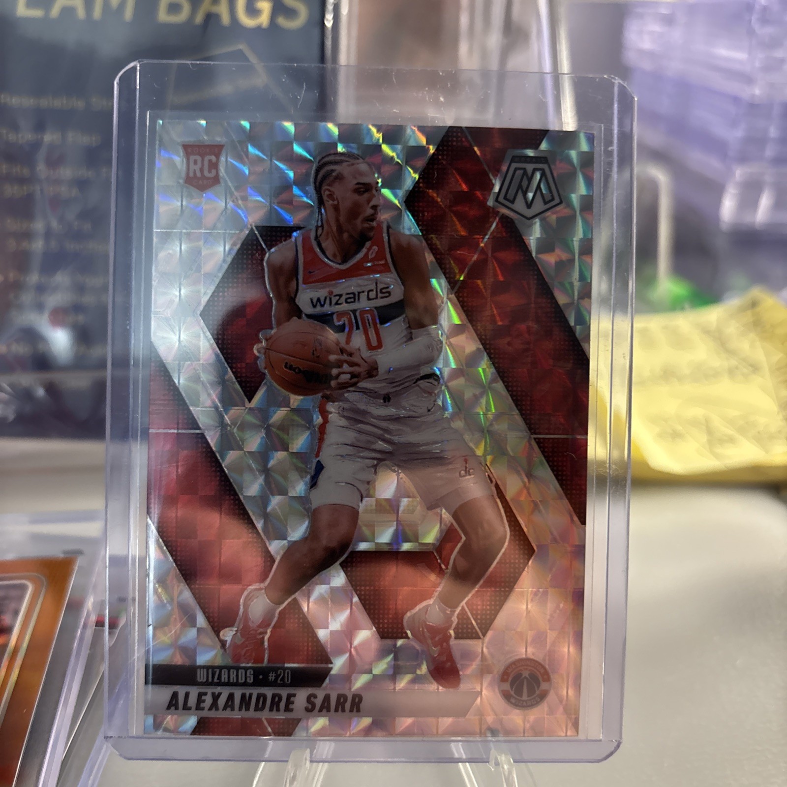 2024-25 Panini Mosaic - Rookies Alexandre Sarr #216 Mosaic Prizm (RC)