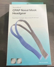 NuvoMed CPAP Nasal Mask Headgear One Size Slips On With Ease New!