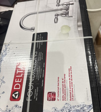 Delta Foundations 2-Handle Bar Faucet in Chrome B28911LF