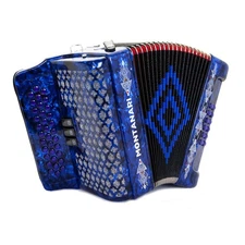Montanari 3412 Accordion 5 Switch GCF Blue