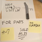KaVo INTRAflex LUX 2 2307LN Air Motor Handpiece For Parts/Repair  No Head H7 — photo 1