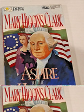 Mary Higgins Clark Aspire To The Heavens Dove Audio Book on 2 Cassette