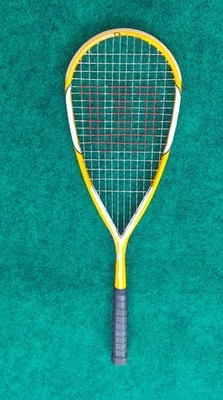 WILSON NCODE N135 SQUASH RACKET Excellent Racquet EUC, NEW GRIP USA