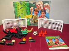 Real Men Deluxe Soccer Competition Set Mattel 1986 Vintage Toy Complete With Box