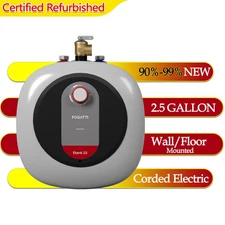 【99% NEW】Electric Mini Tank Hot Water Heater 4 Gallon Compact Storage 1440W