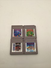 Lot of 4 Nintendo Game Boy Games Super Mario Land Castlevania Adventure Untested