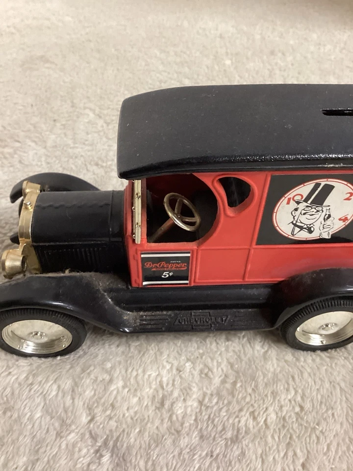 Ertl 1:25  1923 Chevy Delivery Van Die Cast Bank “ Dr Pepper “ Advertising EUC - Image 3 of 4