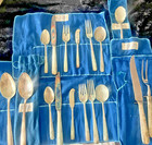 Camellia by Gorham Sterling Silver Flatware Set , Carving Set, Serving Spoons — photo 1