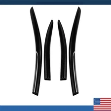 Fits 08-17 Mitsubishi Lancer JDM Mugen Style Window Vent Visor Window Visor