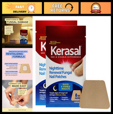 Overnight Nail Repair Patches - 14 Twin Pack for Healthy, Restored Nails