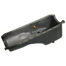 Summit Racing Oil Pan Steel Black Powdercoated 4 Qt. Chevy Big Block Each