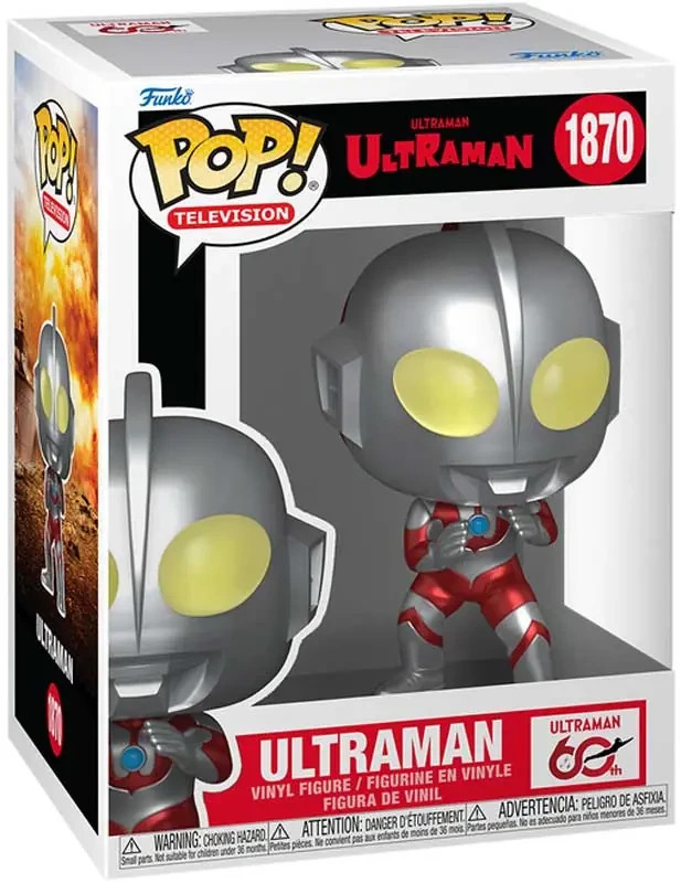 Ultraman 60th - Ultraman (Metallic) #1870 - Funko Pop! Vinyl Television