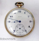 ANTIQUE ELGIN GRADE 303 MODEL 3 7j DOUBLE ROLLER 12s POCKET WATCH 1921