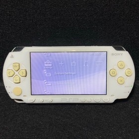 Sony PSP 1000 White NTSC-J Console Monster Hunter Bundle 4 Games Tested
