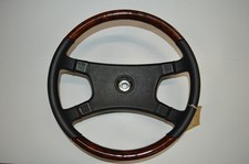 Bmw E23 E12 E24 733i 735i 528i 530i 633csi Steering Wheel Wood Leather Oem Nos