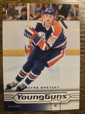 2004-05 UD Young Guns Retro YG Wayne Gretzky Rookie Card RC #183 Oilers. rookie card picture