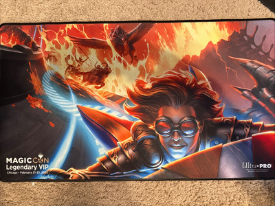 MagicCon Chicago 2025 EXCLUSIVE Legendary VIP Playmat -Stitched Borders