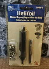 HeliCoil 5546-6 Metric Thread Repair Kit M6X1 With 12 Coils USA MADE 