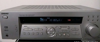 Sony STR-DE485E Digital Surround Stereo Receiver 5.1 silber