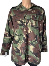 Genuine Issue South African Army DPM Camouflage Long Sleeved Shirt NEW SMALL