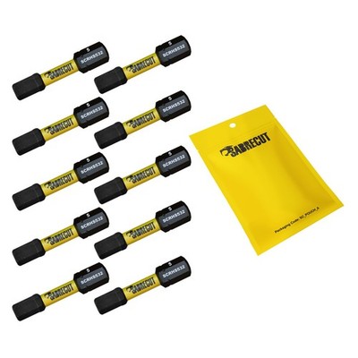 SabreCut manipulationssichere Schlagbohrkronen H5 32 mm x 10 - Milwaukee DeWalt Professional