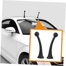 Funny Bean Sprouts/Snail Tentacle/Devil Horn car 2 Pcs Tentacles-black